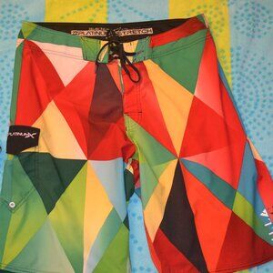 Billabong Platinum X 21" Mens Board Shorts Blue Size 33 Excellent condition